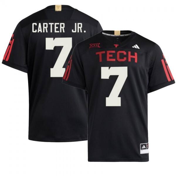 Men Sec Contender #7 Terrance Carter Jr. Men Red Top-quality Jersey