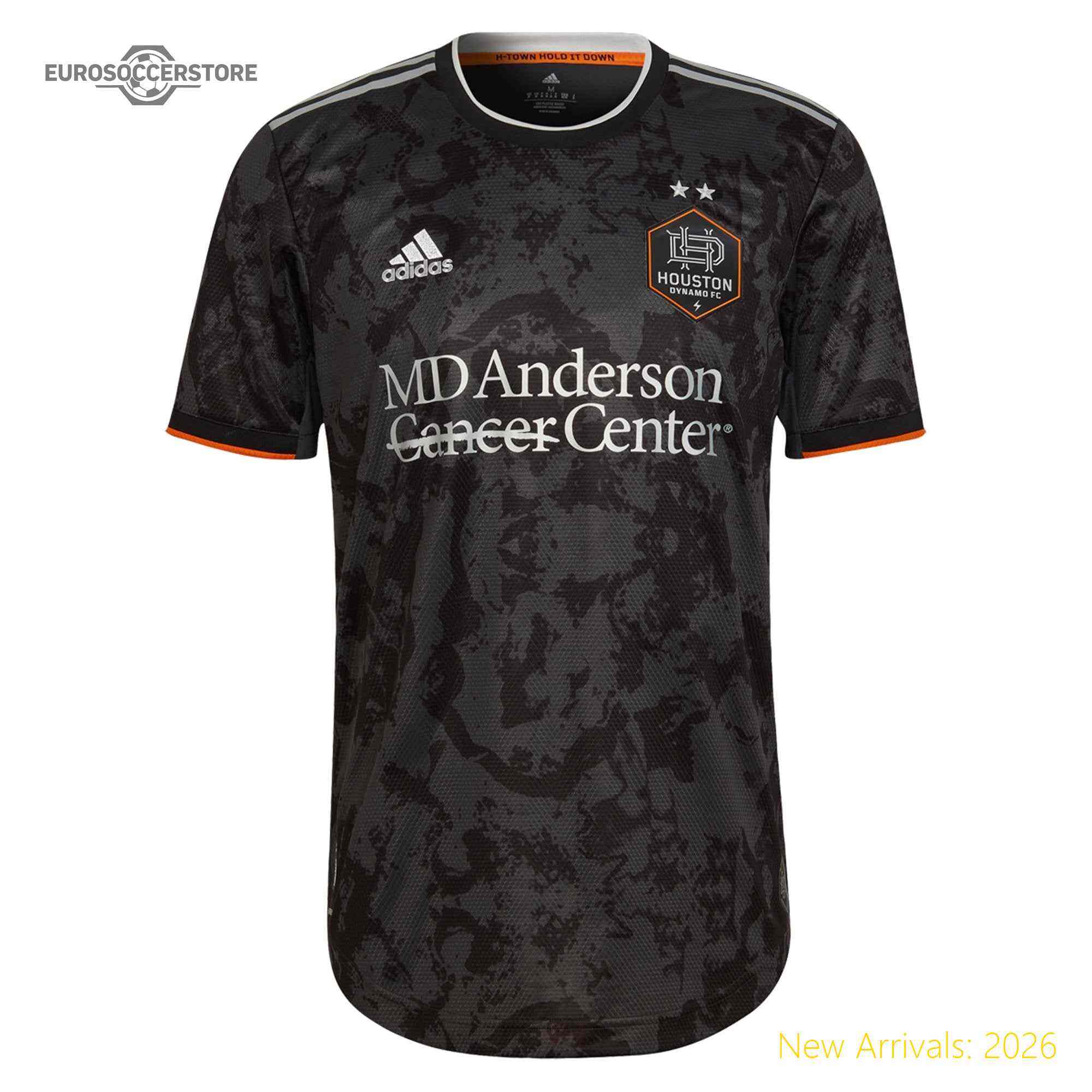 Premium-quality Men Hou Defensive Rock Away Jersey 2022