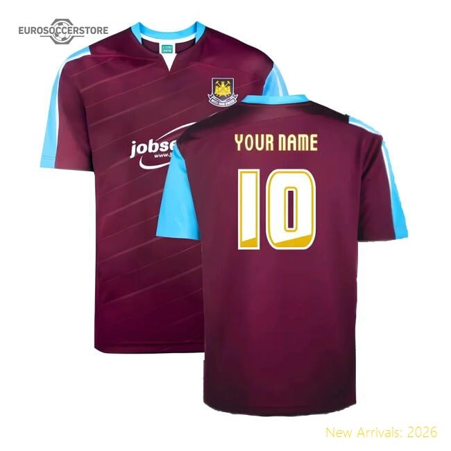 2005 West Ham Home Play Off Final Shirt (your Name) - Collectors Item