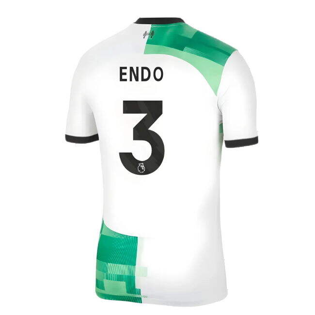 Retro Liverpool 2023-2024 Liverpool Away Shirt (Endo 3) for Game Day