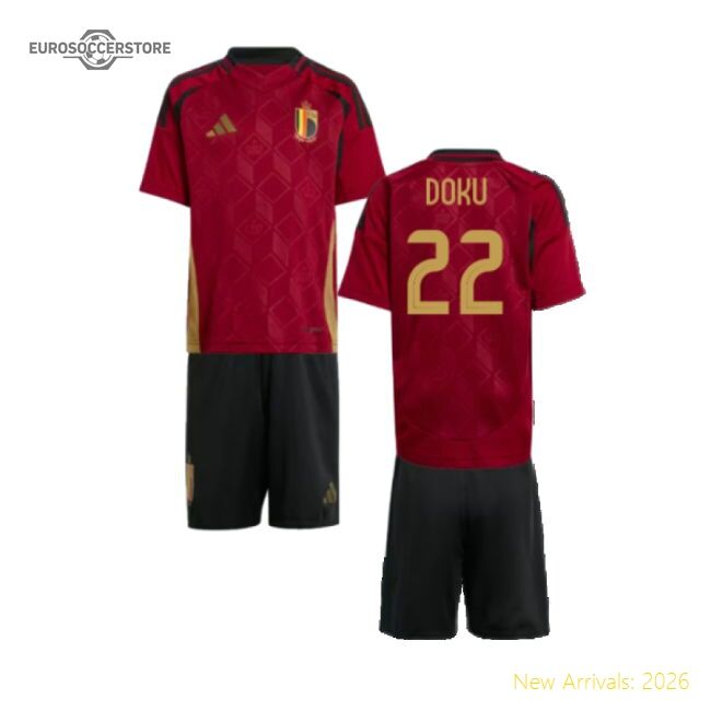 Genuine Belgium 2024-2025 Home Kit (bel) Athletic Moisture-management