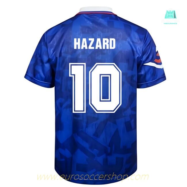 Score Draw Chelsea 1992 Retro Football Shirt (HAZARD 10)