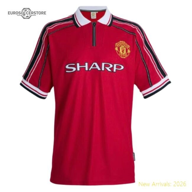 Premium 1998-2000 Manchester United Home Shirt (kids) - Premium
