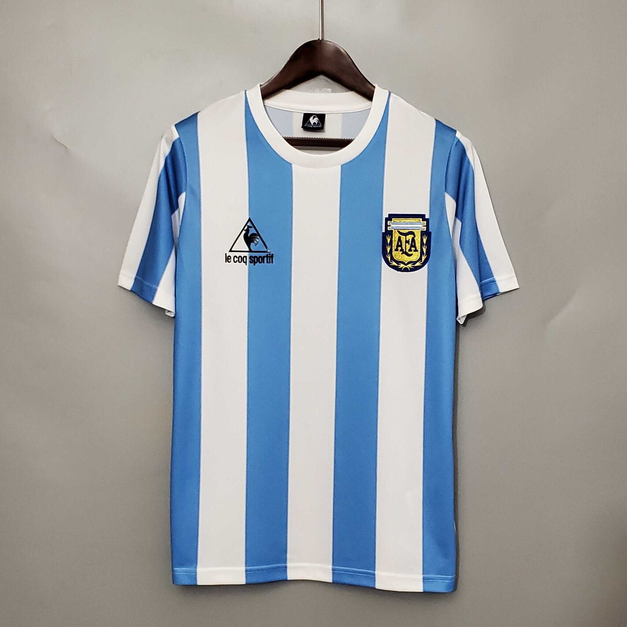 1986 Argentina World Cup Retro Kit
