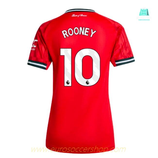 2025-2026 Man Utd Home Shirt (Womens) (Rooney 10)