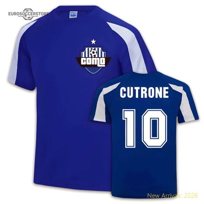 Como Sports Training Fan Jersey (patrick Cutrone 10) - Premium Collection
