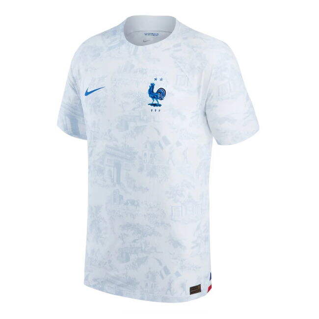 Game Replica France Away Fan Shirt (Adults) (2)