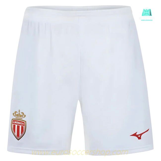 2025-2026 Monaco Home Shorts (White)