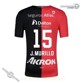 Atlas FC 24-25 Season Home Jersey Featuring J. MURILLO #15