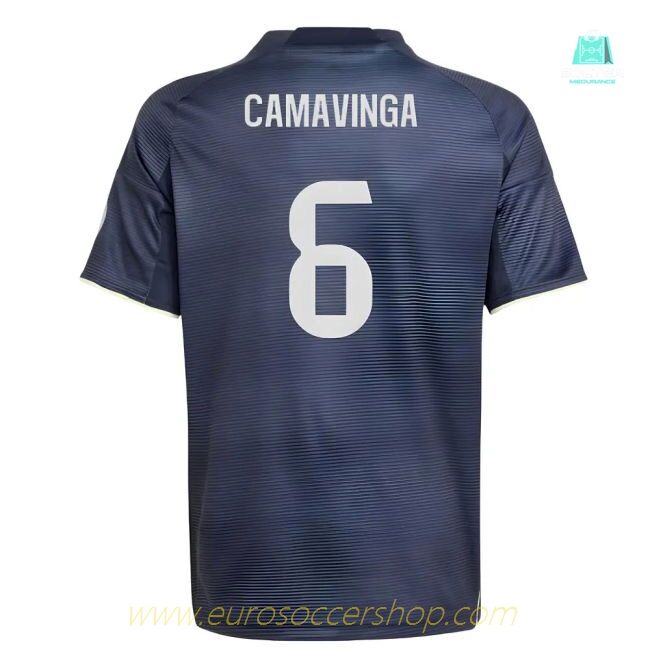 2025-2026 Real Madrid Away Shirt (Kids) (Camavinga 6)