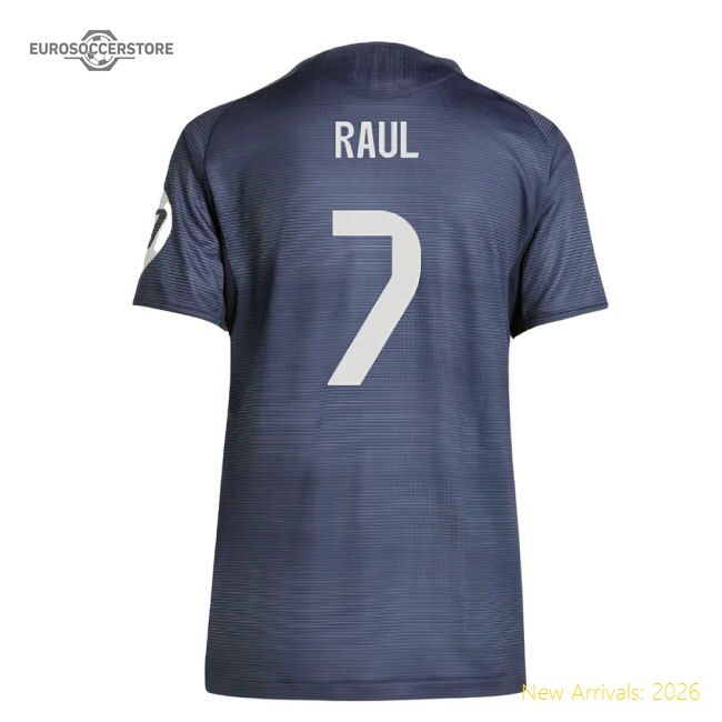 2025-2026 Real Madrid Authentic Alternate Jersey (ladies) (raul 7)