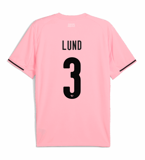 Palermo Home LUND 3 Football Jersey for the 25-26 Season
