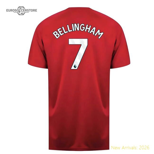 Sunderland Poly T-shirt (red) (bellingham 7) - Match Day Jersey