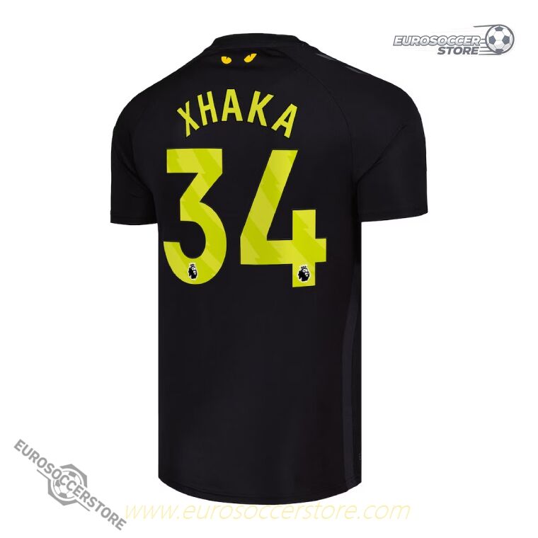 Sunderland 25-26 Third Football Jersey with XHAKA 34 Printing