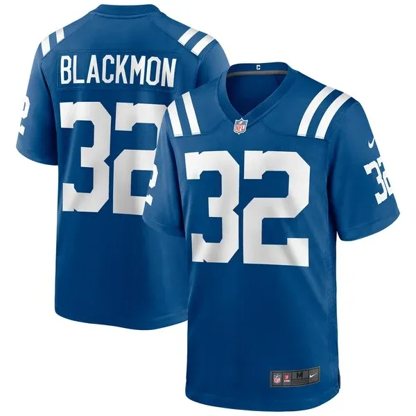 None Julian Blackmon Game Jersey - Royal | NFL Player Jersey