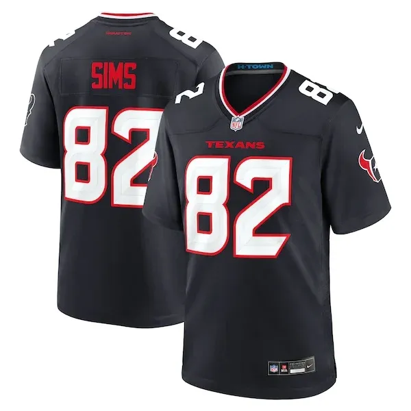None Steven Sims Game Jersey - Navy | NFL Player Jersey | NFL Football