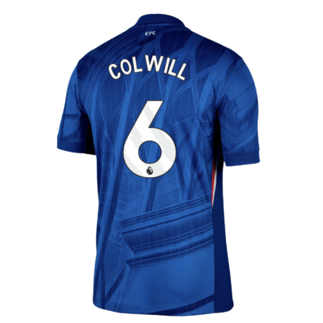 2025-20 Chelsea Home Football Shirt Colwill Name Number L M S