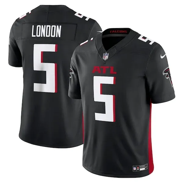 None Drake London Limited Jersey - Black | NFL Player Jersey