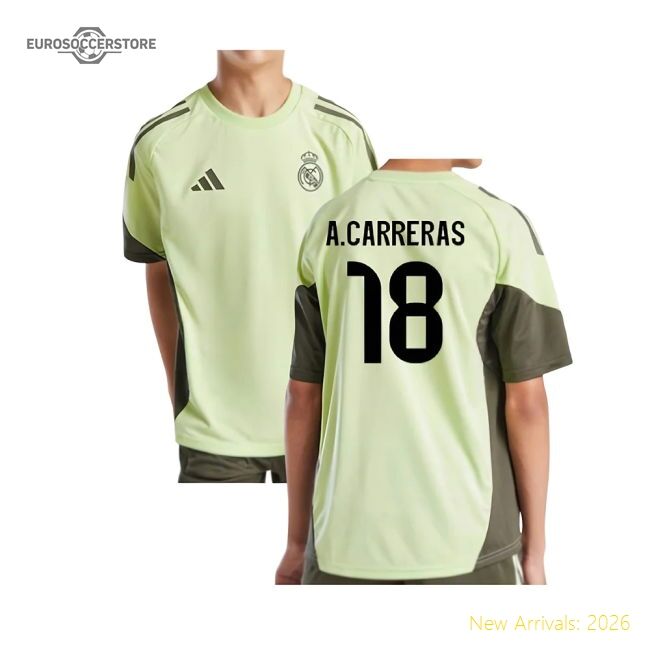 2025-2026 Real Madrid Training Jersey (almost Lime) - Collectors Item