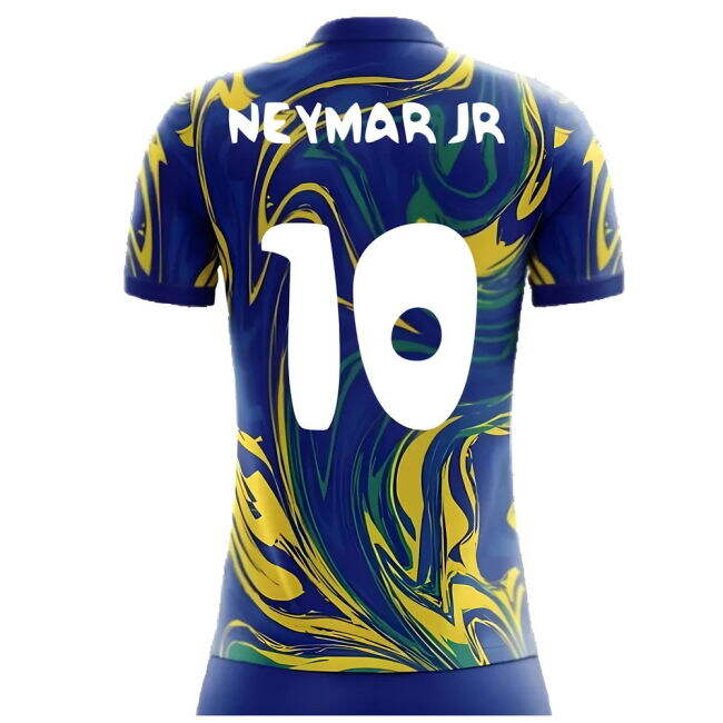 Professional 2025-2026 Brazil Away Concept Shirt (Neymar Jr 10) - Kids