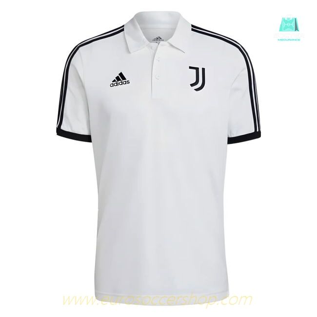 2021-2022 Juventus 3S Polo Shirt (White)