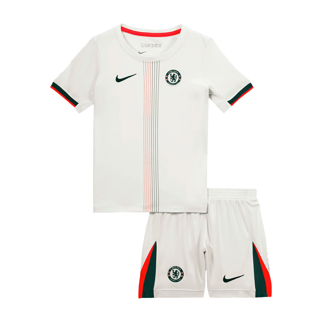 Chelsea Away Kids Soccer Jerseys Kit 2025/26