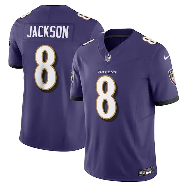 Performance Baltimore Ravens Limited Jersey - Premium Purple NFL Fa...
