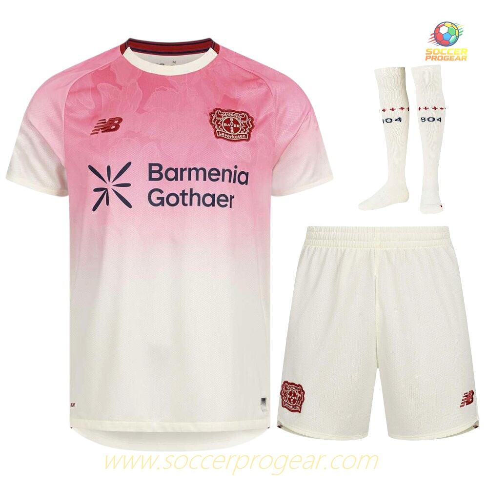 Team Jersey Football Kit Kids Editionren's Leverkusen Away 2025/26 Collection