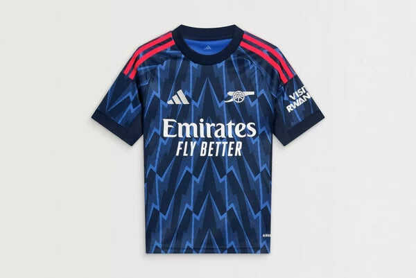 Kid's Arsenal Away Soccer Jersey Kit(Jersey+Shorts) 2025/26Authentic K