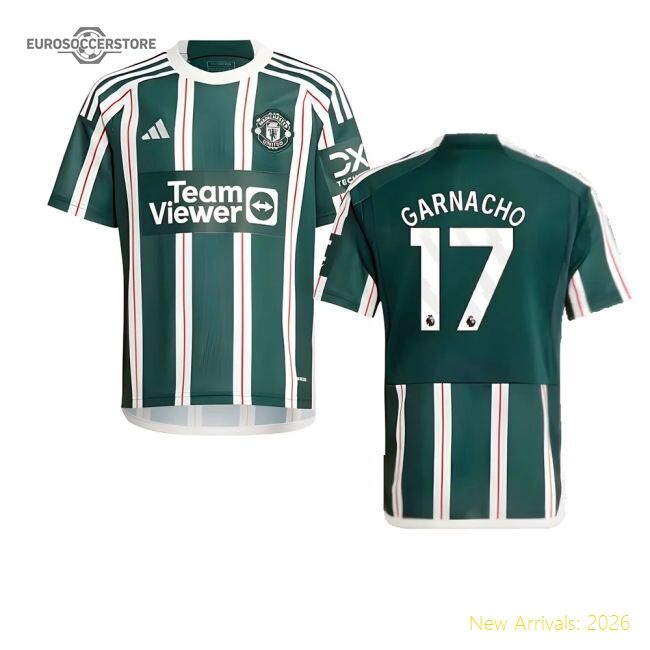 Premium 2023-2024 Man Utd Away Shirt (kids) (garnacho 17) - Premium