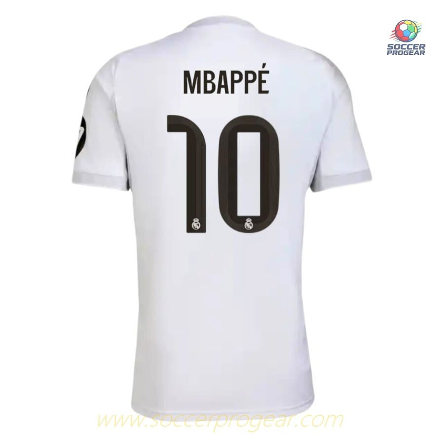 Real Madrid Home Soccer Team Shirt 2025/26 Collection Mbappe