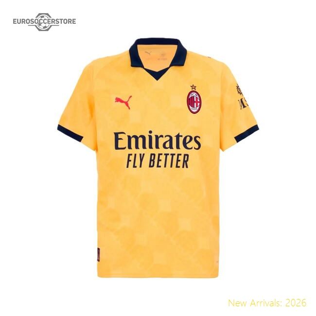 2025-2026 Ac Milan Third Top-tier Jersey Adidas Climacool