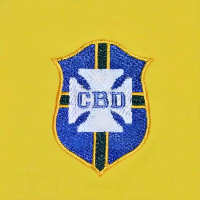 Brazil 1970 World Cup Retro Football Shirt