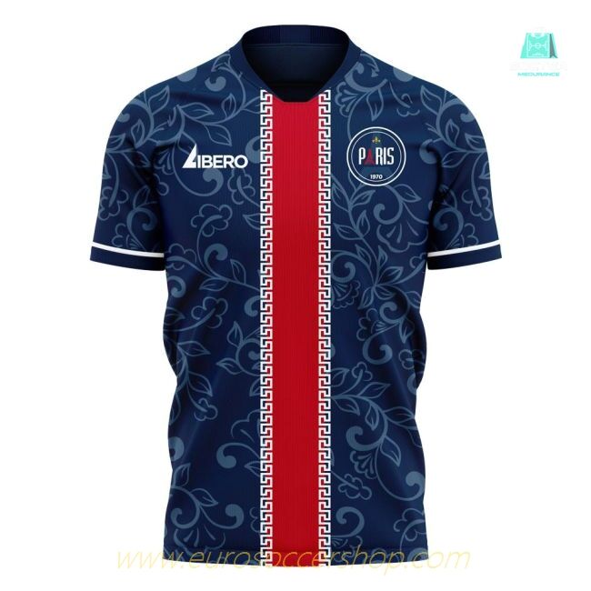 Paris 2025-2026 Home Concept Football Kit (Libero) (Your Name)