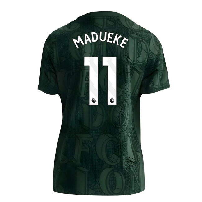 2025-2026 Chelsea Pre Match Shirt (Green) - Kids (Madueke 11)