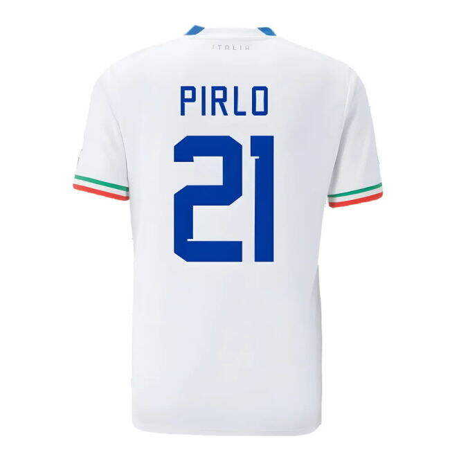 Light And Easy To Use 2022-2023 Italy Away Shirt (PIRLO 21) Mature