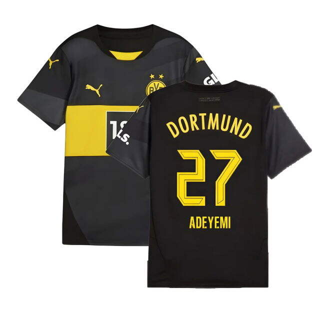 2024-2025 Borussia Dortmund Away Shirt (Kids) (Adeyemi 27)
