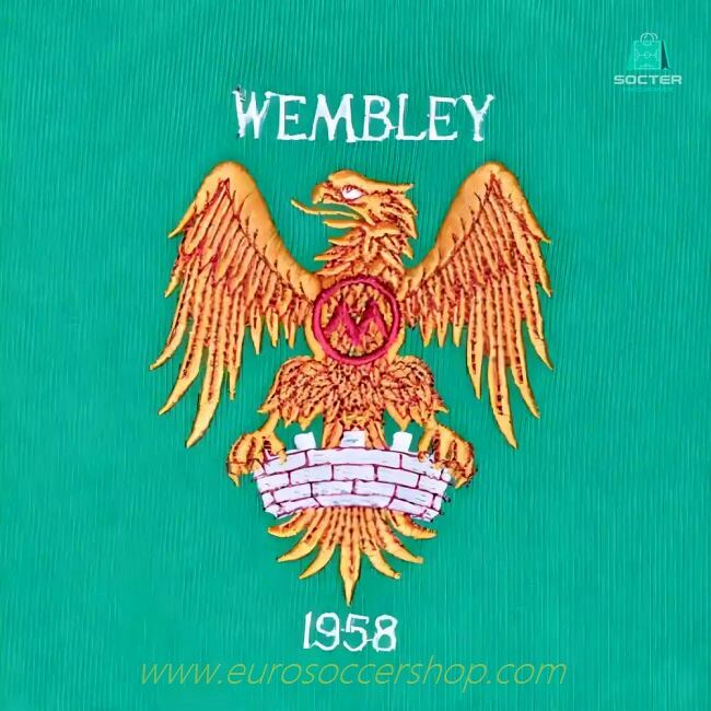 Manchester Reds 1958 FA Cup Final Retro Football Shirt