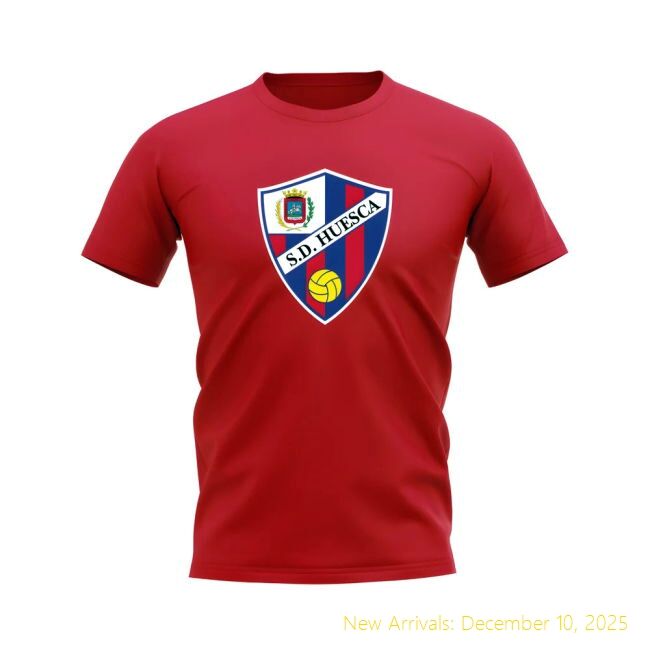 Huesca (huesca) T-shirt - Authentic Fan Edition - Soft Cotton