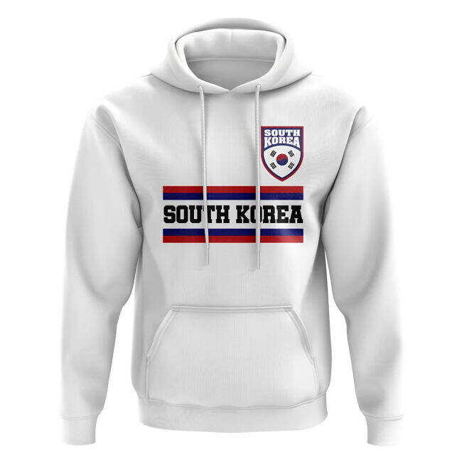 Match-Ready South Korea Core Football Country Hoody (White)