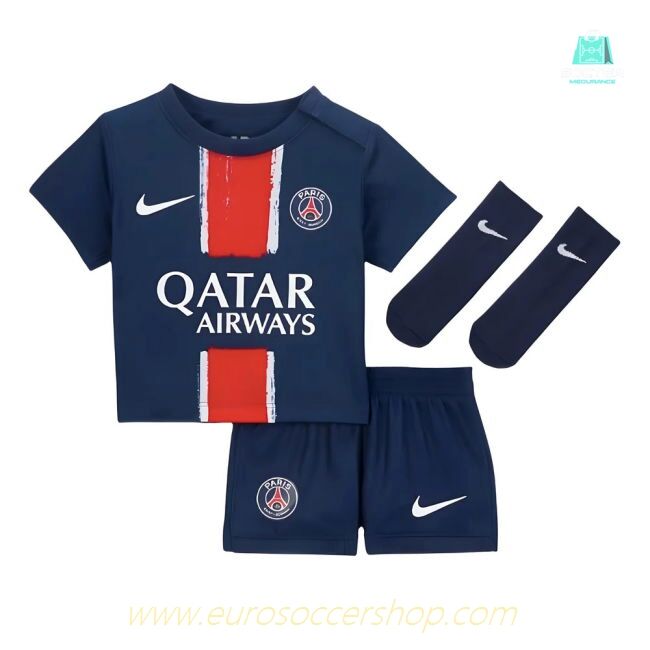2024-2025 PSG Home Infants Baby Kit