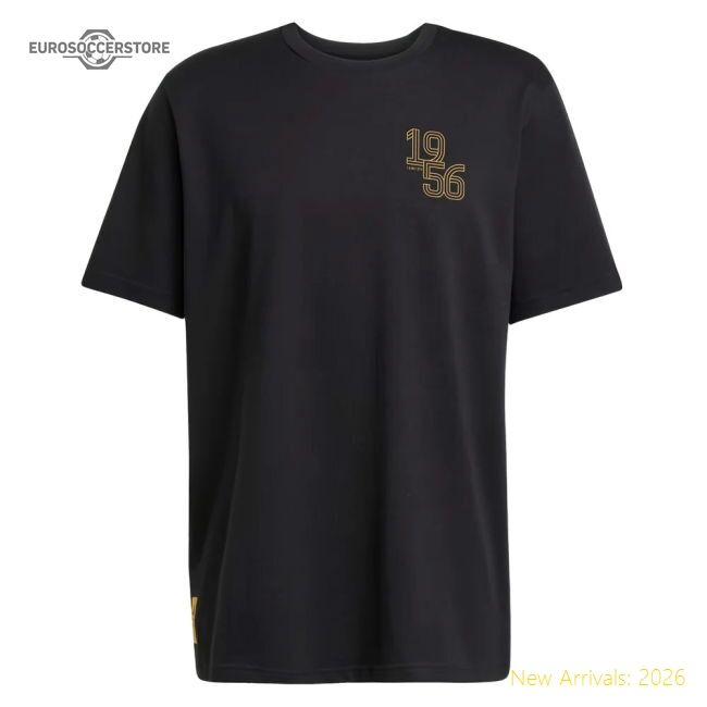 High-quality 2024-2025 Real Madrid Ucl Heavy Cotton Tee (black)