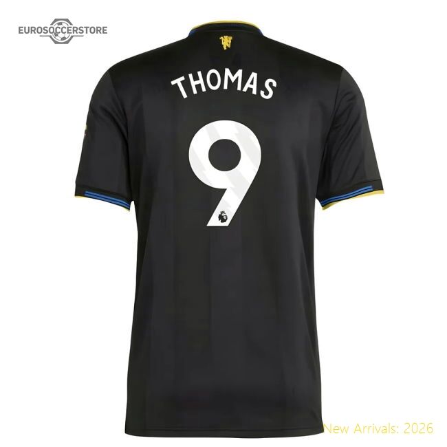 Authentic 2025-2026 Man Utd Authentic Third Shirt (thomas 9)