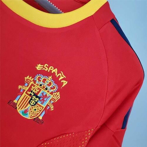 Spain 2002 Jersey Retro World Cup - High Quality Player Version
