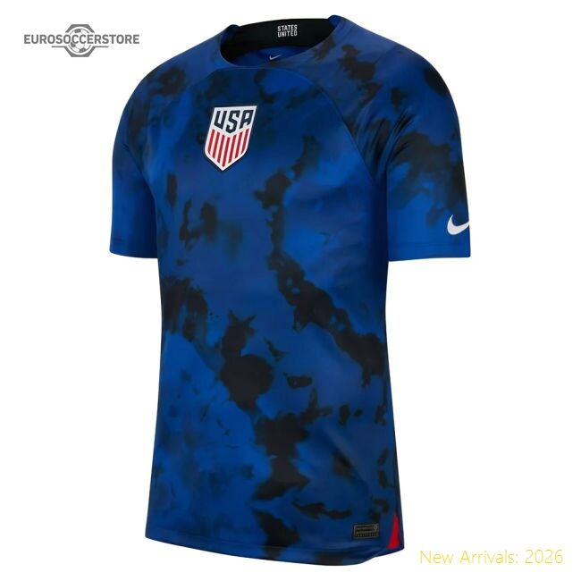 Authentic Usa 20222023 Away Jersey Breathable Retro Drifit