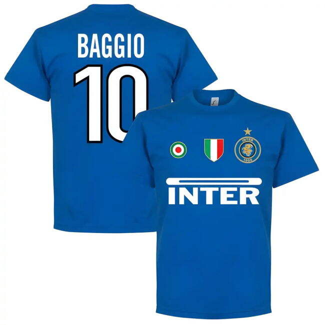 Genuine Casual Shirt Inter Baggio #10 Official Merchandise (v5)
