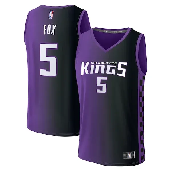 De'Aaron Fox SAC Replica Jersey - contemporary Basketball - Statement