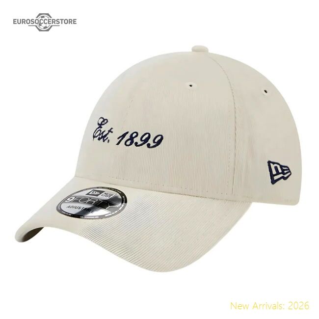 2023-2024 Ac Milan Needle Cord 9forty Adjustable Cap (cream)