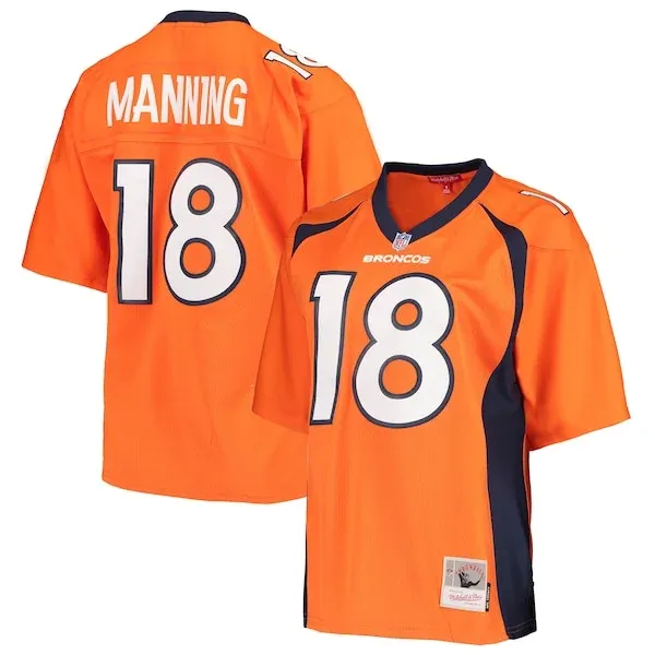 Performance None Replica Jersey - Premium Orange NFL Fan Jersey | G...
