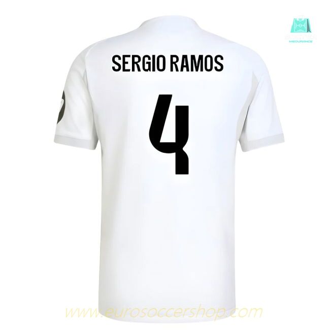 2025-2026 Real Madrid Authentic Home Shirt (Sergio Ramos 4)